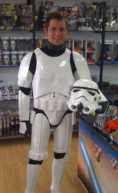 Stormtrooper Armour Fitting
